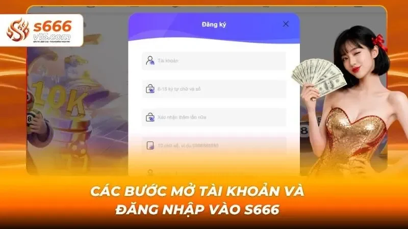 Quy trình thiết lập tài khoản dễ dàng giúp cược thủ tham gia ngay